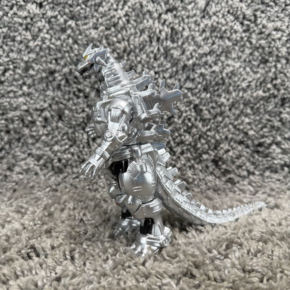 Mechagodzilla Mecha Godzilla 6” Action Figure Bandai Toho Silver Robot
